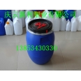 25L蘭色化工塑料桶，25升包箍塑料桶，25公斤塑料桶新利塑業(yè)生產(chǎn).